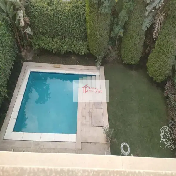 Luxury villa with pool for rent in Katameya Dunes