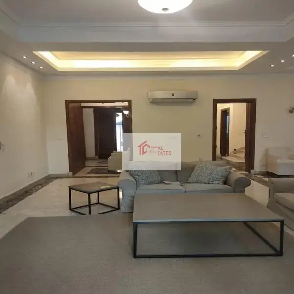 Luxury villa with pool for rent in Katameya Dunes