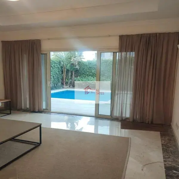Luxury villa with pool for rent in Katameya Dunes