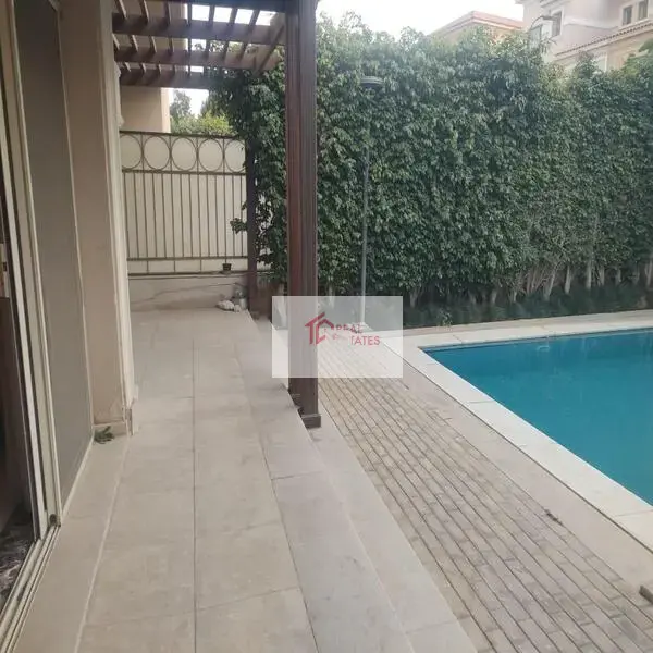 Luxury villa with pool for rent in Katameya Dunes