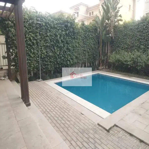 Luxury villa with pool for rent in Katameya Dunes