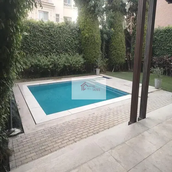 Luxury villa with pool for rent in Katameya Dunes