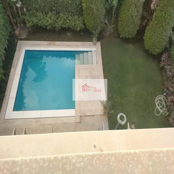 Luxury villa with pool for rent in Katameya Dunes