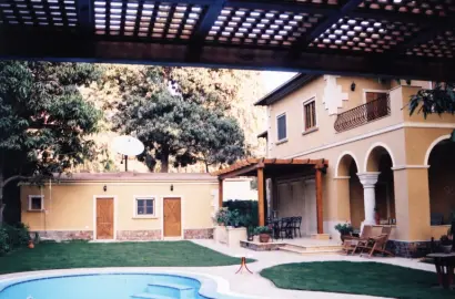 Amazing standalone  big villa in old maadi with a pool 4 rent semi furnished Hay el maadi cairo egypt