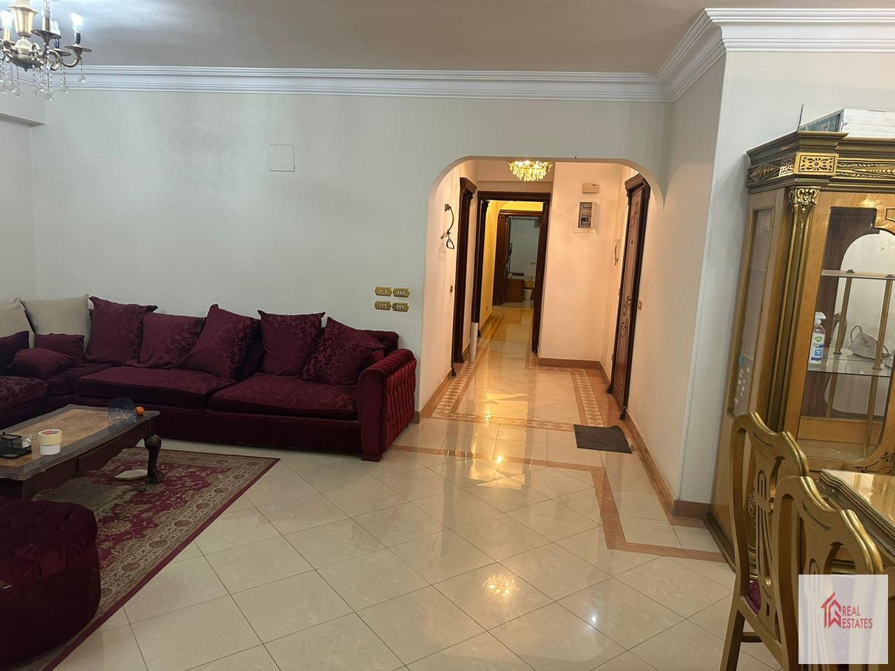 Degla 200 St maadi Apartment for sale or rent