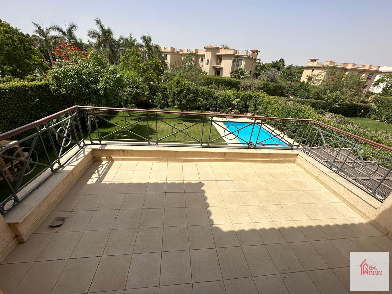 inside katameya Heights New cairo Villa for rent