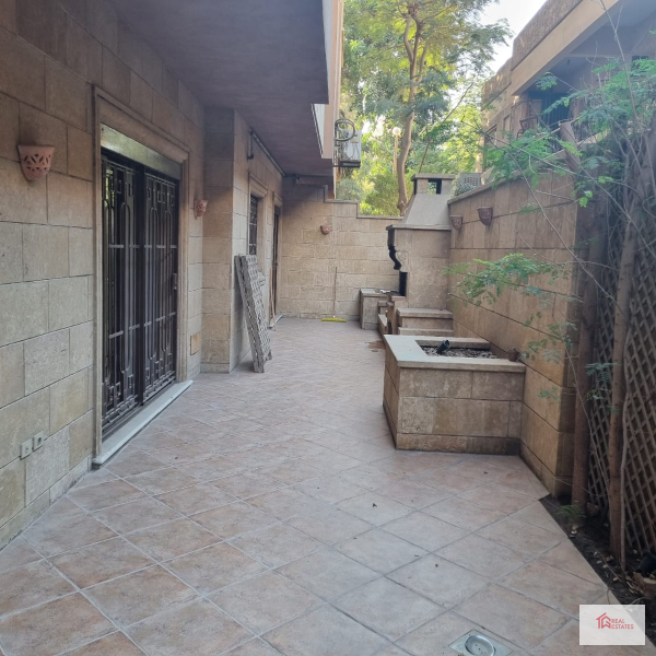 Ground floor Apartment 5 bedrooms Private Swimming Pool Maadi Degla walking to Cairo American School