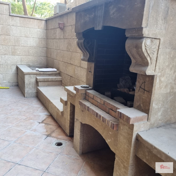 Ground floor apartment 5 bedrooms private swimming pool maadi degla