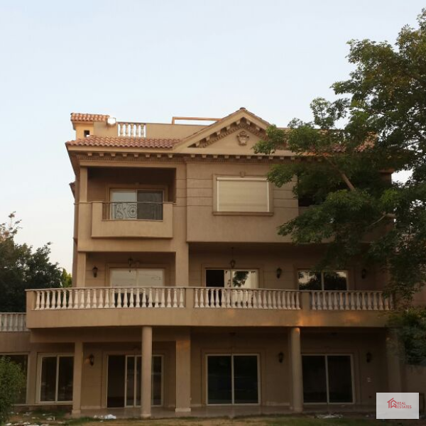 Private standvilla for rent in Mirage City Golf View Lake JwMarriot Hotel Ring road Suez Road New Cairo