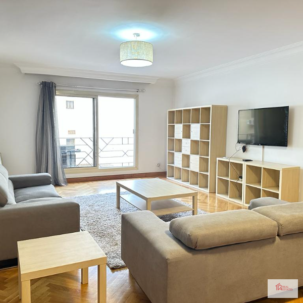 Modern Apartment Fully Furnished Maadi sarayate Suburb walking to french school