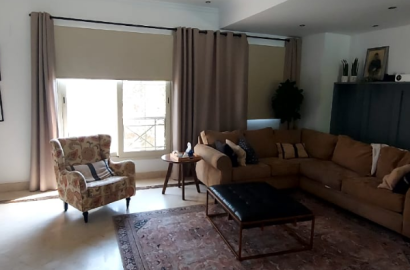 Villa single family home Private rent Katameya Heights Semi Furnished Swimming Pool New Cairo Egypt