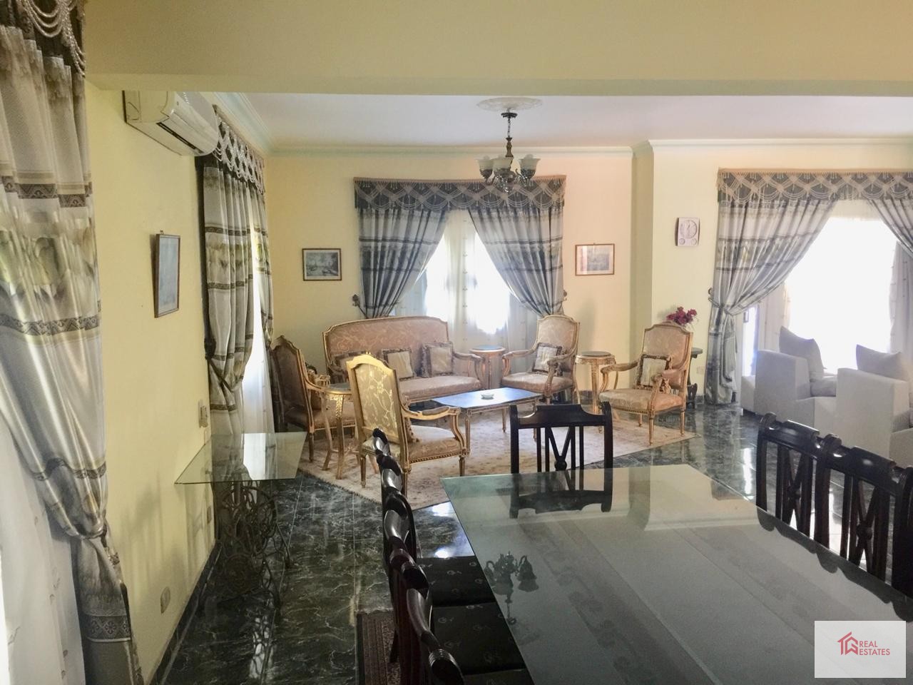 Villa for rent in October City in Dara Gardens Compound, fully furnished