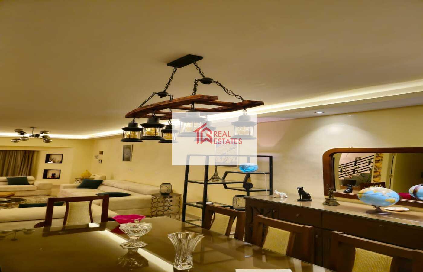 Villa for rent at mena Garden City Town house Fully furnished Giza Egypt