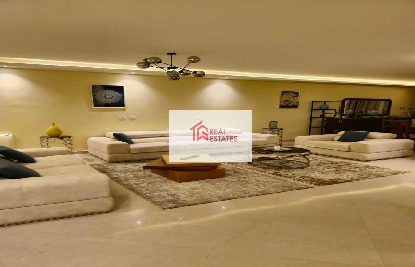 Villa for rent at mena Garden City Town house Fully furnished Giza Egypt