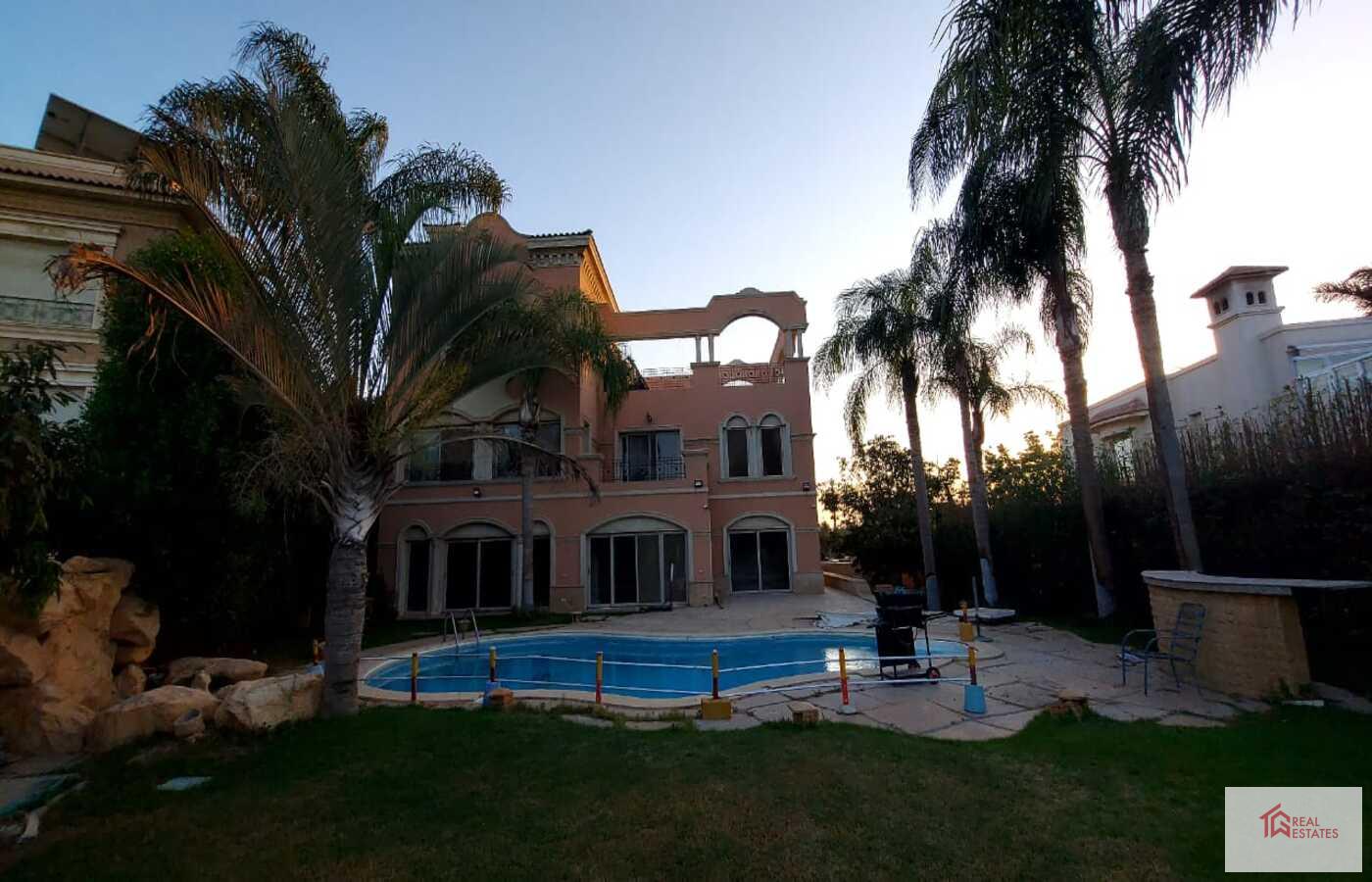 Stunning Standalone villa rent in Arabella country park club compound New Cairo Egypt