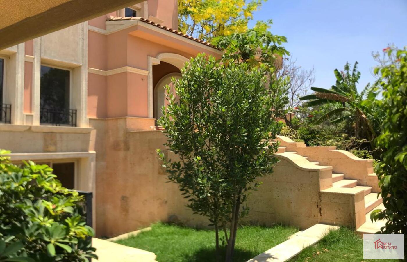 Arabella ülke parkı kulüp bileşiği Yeni Kahire Mısır'da bağımsız villa kiralık