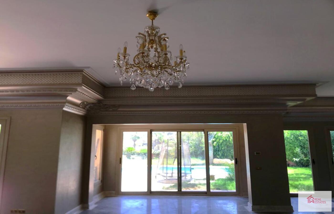 Stunning Standalone villa rent in Arabella country park club compound New Cairo Egypt