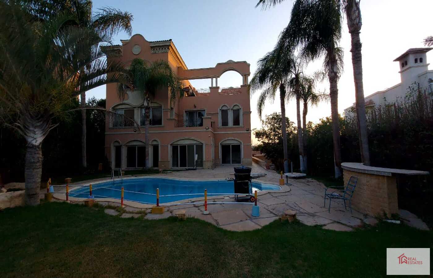 Villa indipendente in affitto nel complesso del country park club Arabella, Nuovo Cairo, Egitto