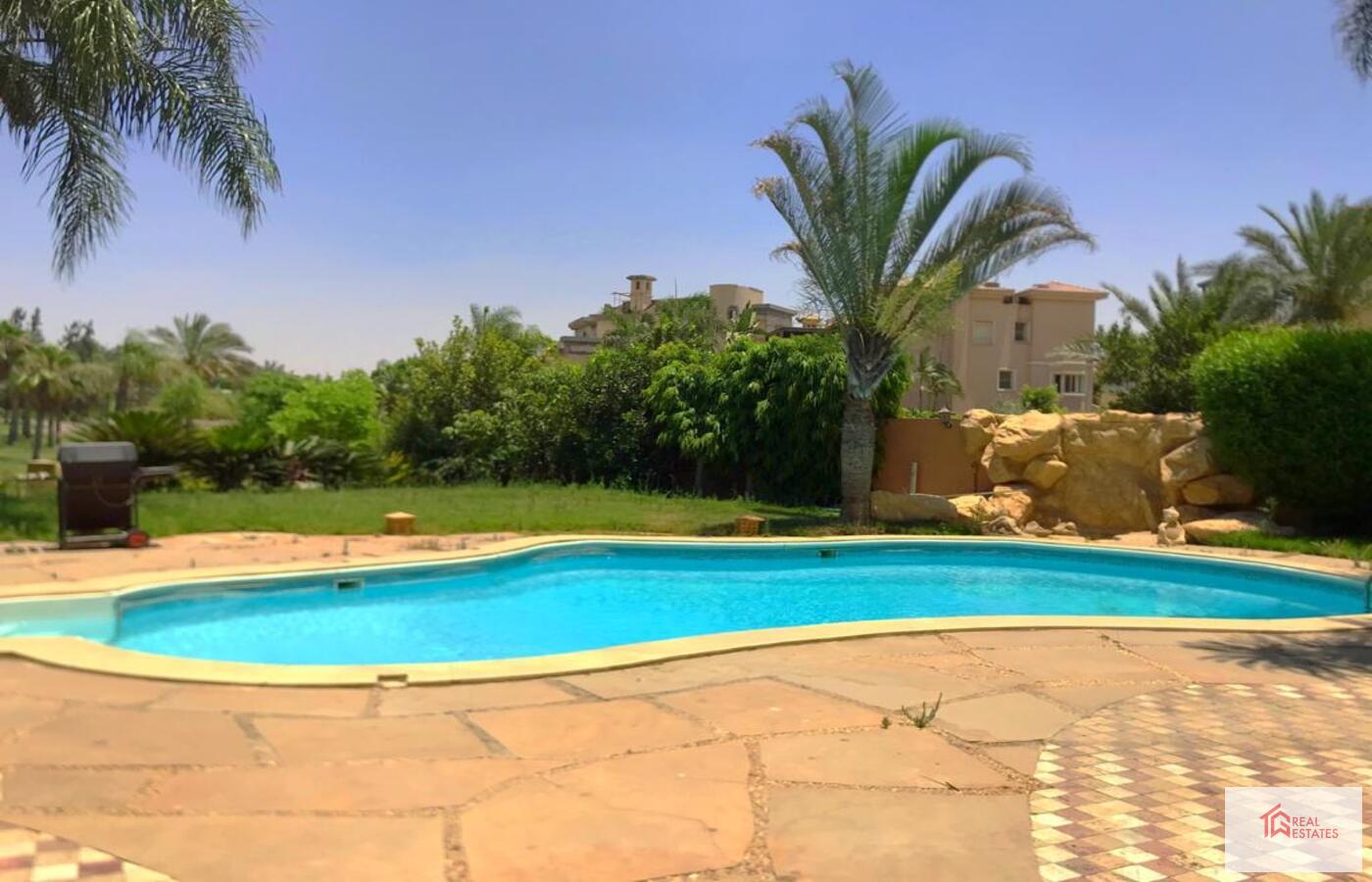 Stunning Standalone villa rent in Arabella country park club compound New Cairo Egypt