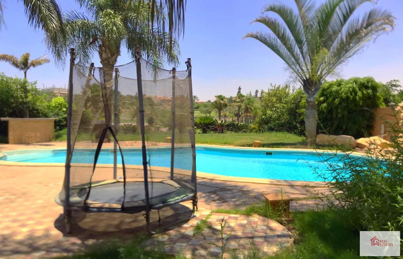 Stunning Standalone villa rent in Arabella country park club compound New Cairo Egypt