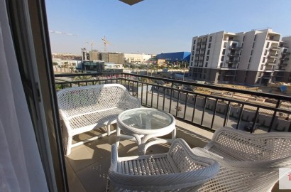 First Five Settlement - New Cairo City, Cairo Festival City, fully furnished apartment, third floor