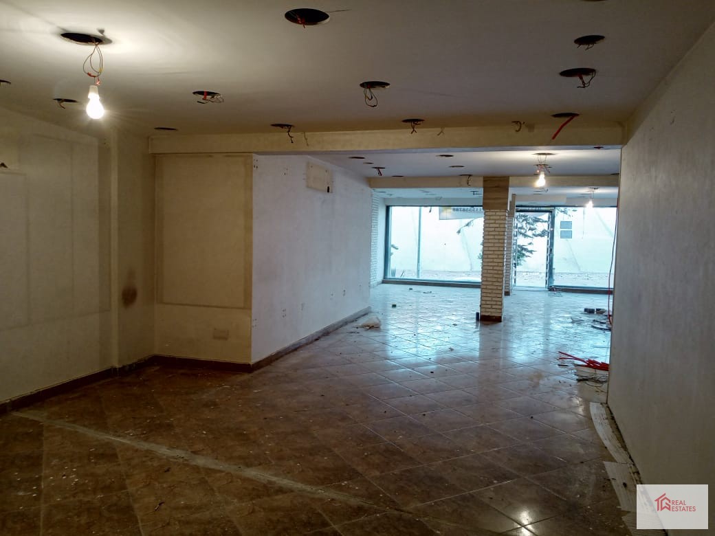 Shope Retail Commercial rent Zahra Road Cross Autostrad Maadi Cairo Egypt