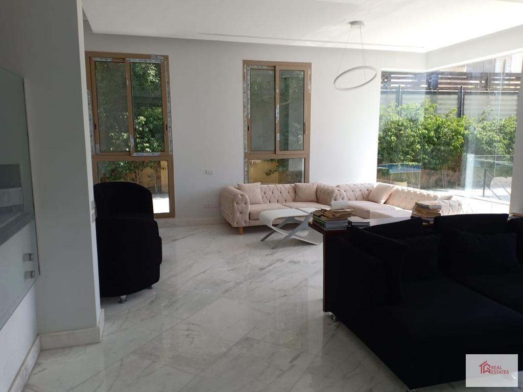 Standalone villa rent furnished Modern Algeria Golf Beverly hills Sodic El sheikh Zayed 6 October City