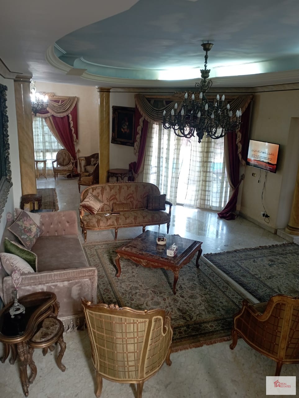 Furnished villa for rent in Beverly Hills Sodic El sheik Zayed City Giza Egypt