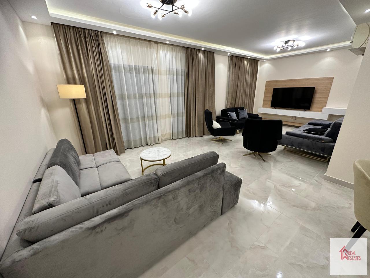 Apartment for rent in Beverly Hills Community Westown Sodic el sheik zayed Giza Egypt