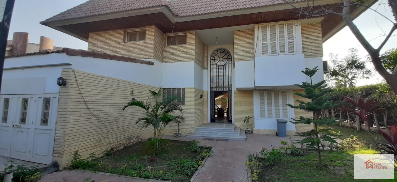 Villa El Şeyh Zayed şehri Al Rabwa yerleşkesi Giza Mısır kiralık tamamen mobilyalı