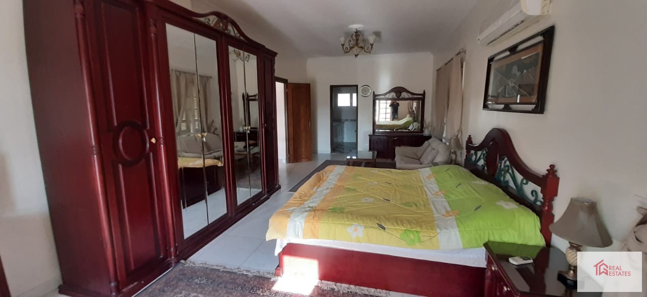 Villa El Şeyh Zayed şehri Al Rabwa yerleşkesi Giza Mısır kiralık tamamen mobilyalı