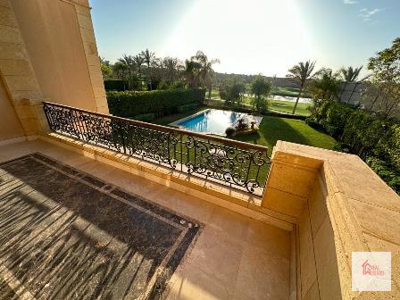 Stunning Villa rent katameya dunes golf course view lake view New Cairo Egypt 001000007460