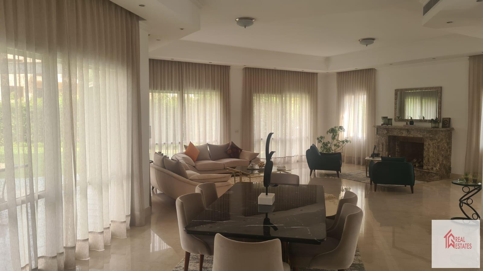 Katameya dunes villa private rent New Cairo Egypt