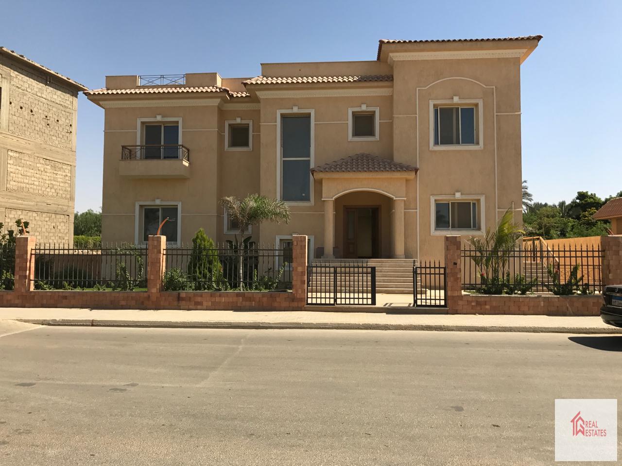 Excellence, beauty and elegance a unique villa for rent, fully furnished, in katameya Dunes Golf View Cairo egypt