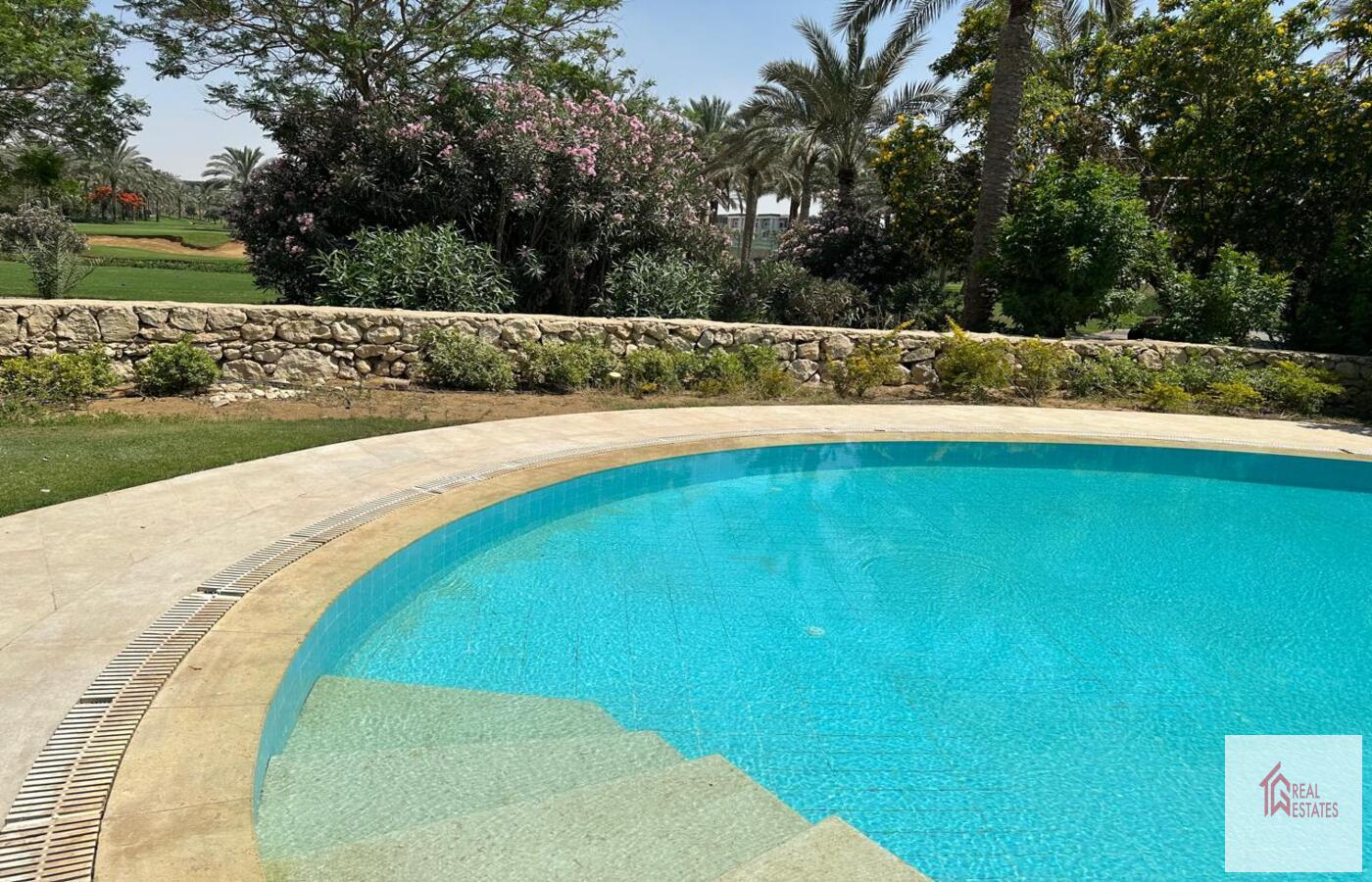 Excellence, beauty and elegance a unique villa for rent, fully furnished, in katameya Dunes Golf View Cairo egypt