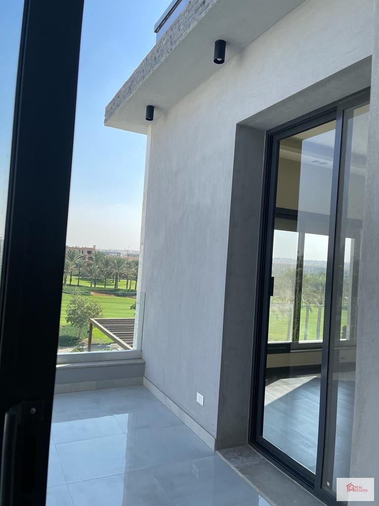 Modern Apartment Semi Furnished Panoramic Golf Lake View In Katameya Dunes Resorts New Cairo Egypt