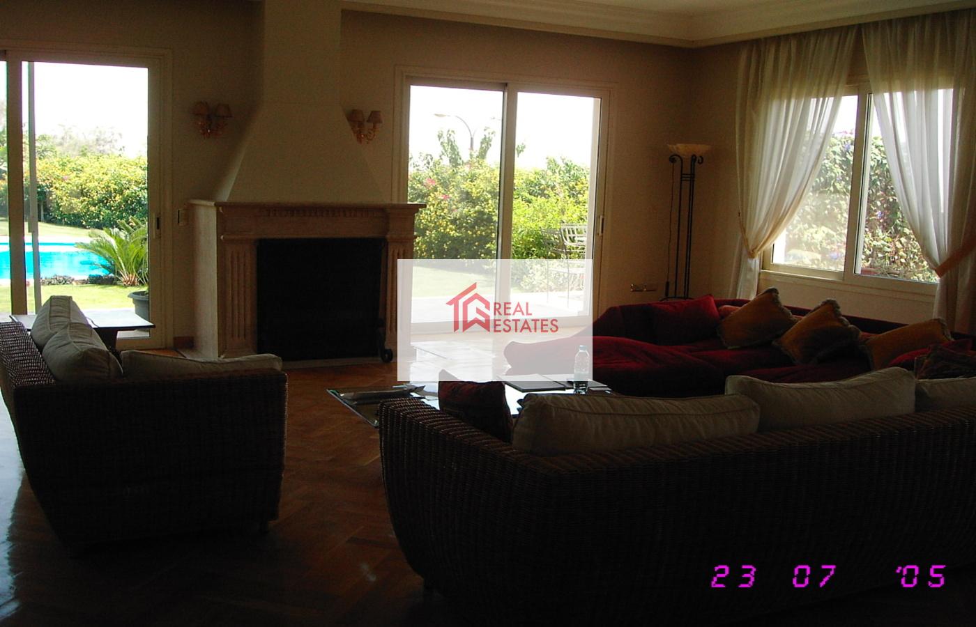 Luxury villa in katameya heights for rent luxury villa rent super in kATAMEYA HEIGHTS