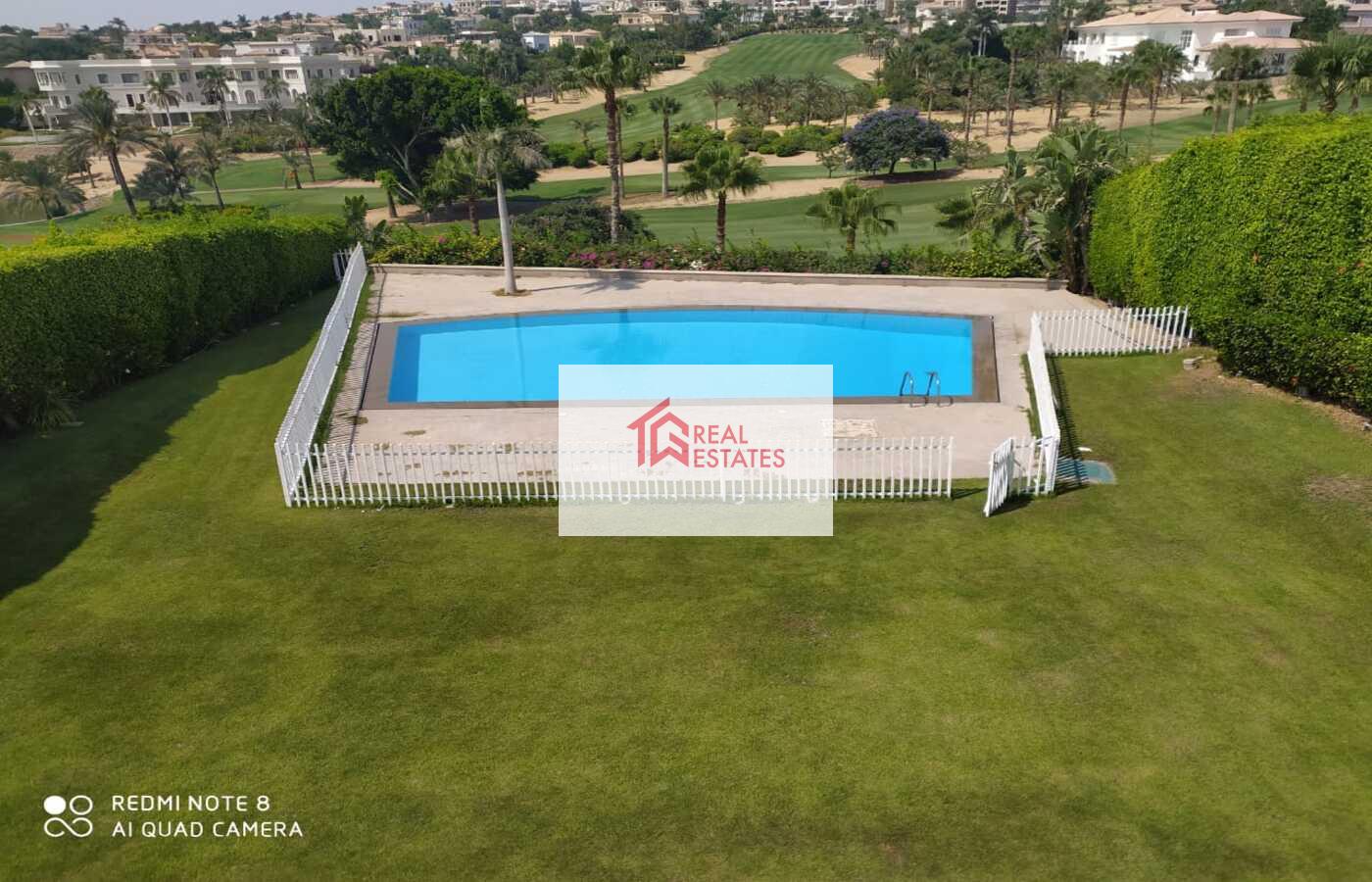 Golf View Lake Villa, best location, Katameya Heights, private garden, swimming pool, New Cairo, Egypt