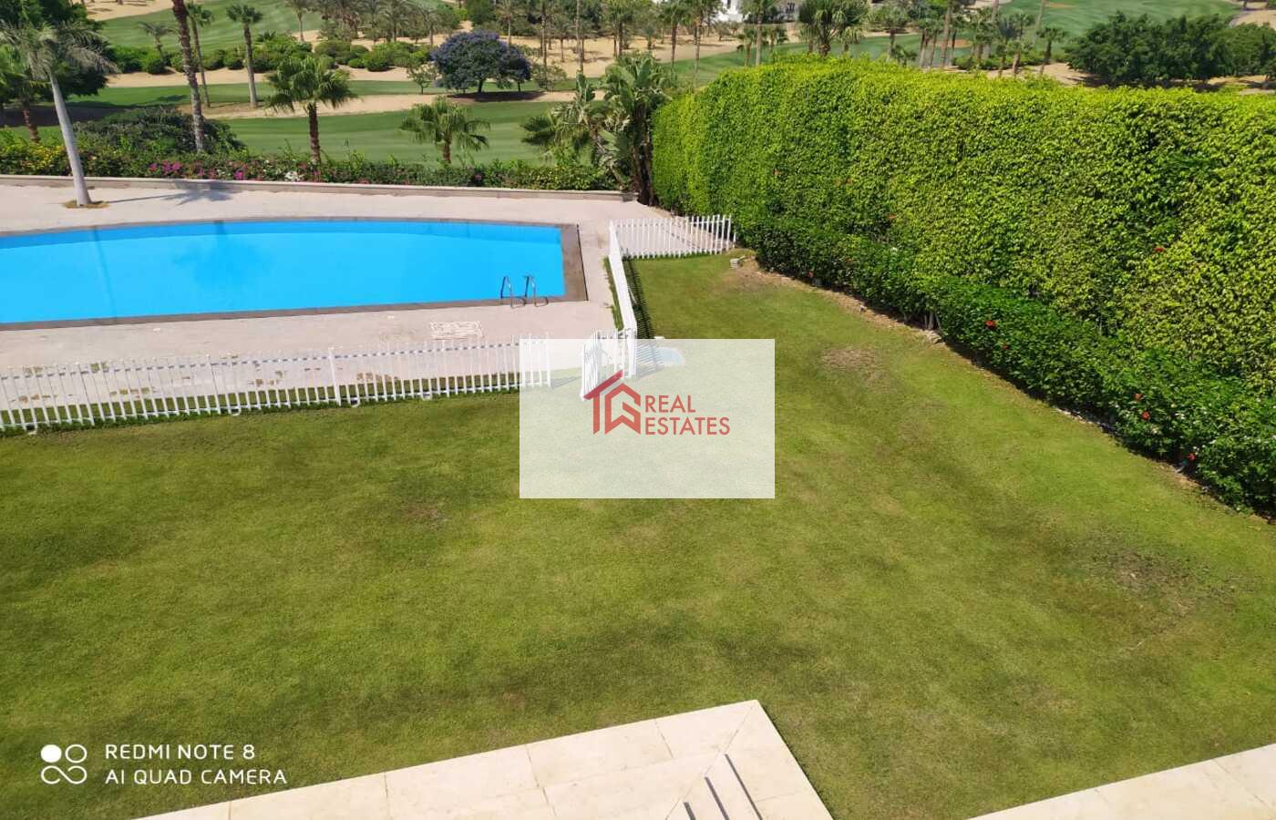 Golf View Lake Villa, best location, Katameya Heights, private garden, swimming pool, New Cairo, Egypt