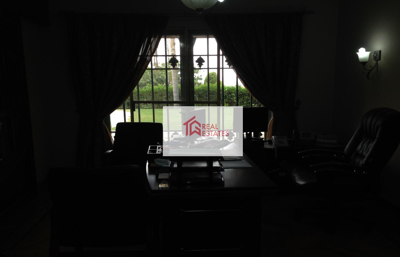 Standalone Villa katameya heights golf course view