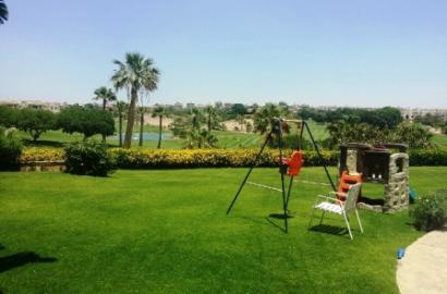 Full furnished duplex villa rent katameya heights 3 bedrooms private pool