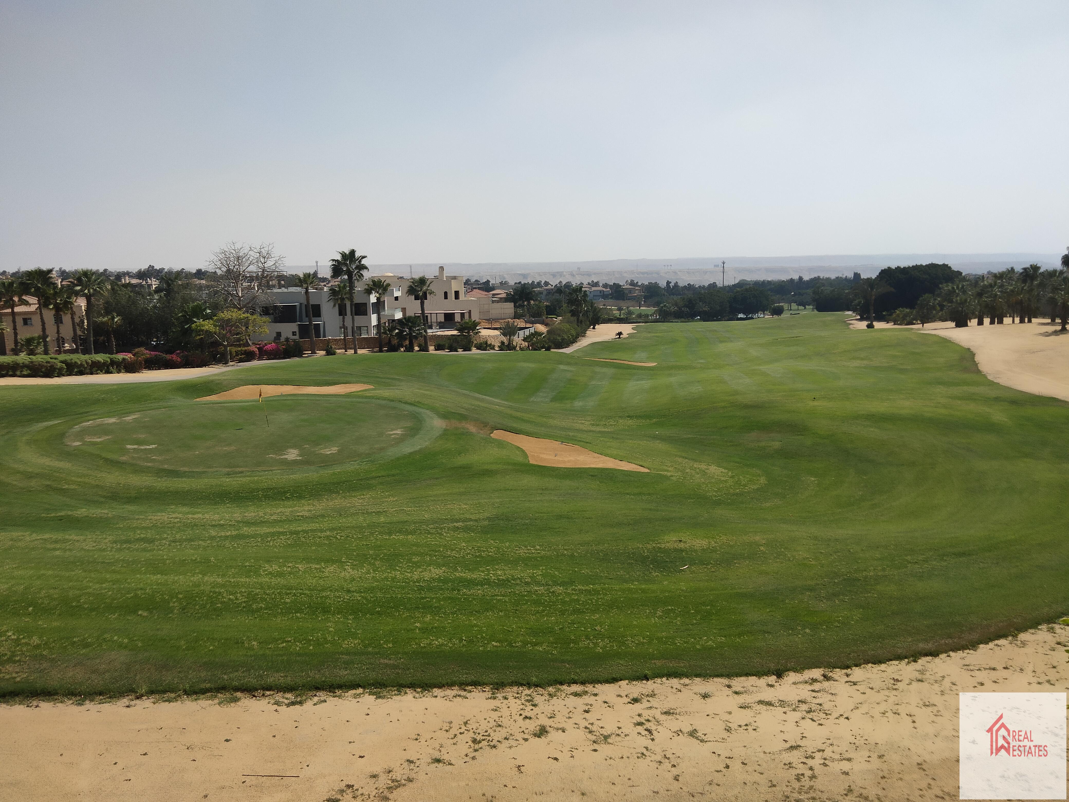 İçinde çarpıcı kusursuz özel bağımsız Katameya yükseklikleri villası Golf manzarası