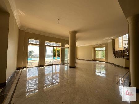 Inside stunning imculate private standonlone Katameya Heights villa Golf view