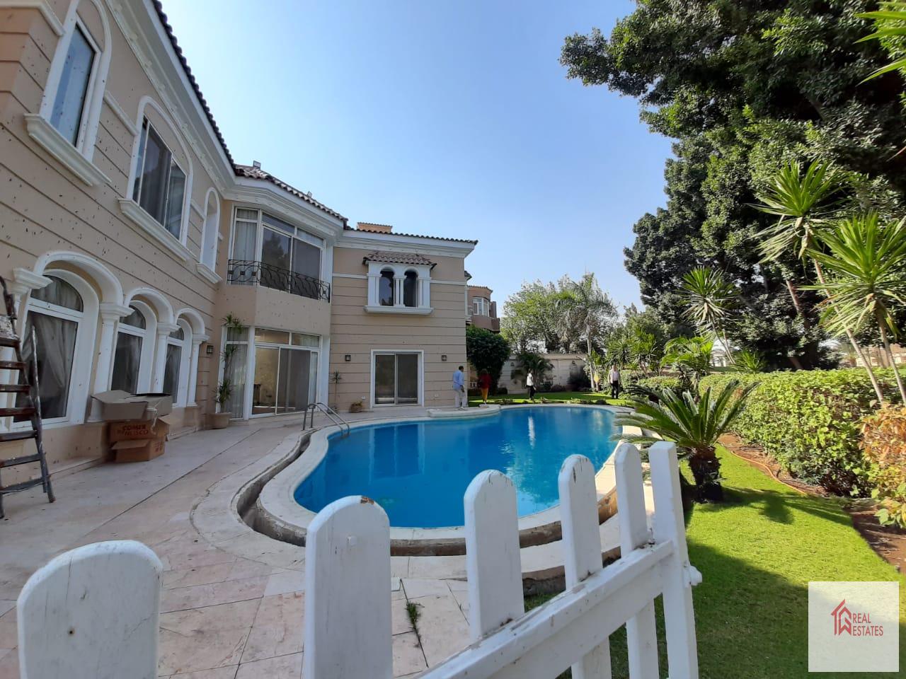 Katameya Heights'ta Güzel Sanatsal Villa GOLF YENİ KAHİRE MISIR