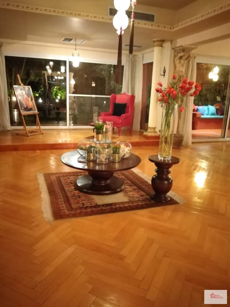 Villa standalone for rent Katameya Heights Golf New Cairo Egypt