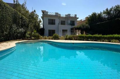 Katameya Heights standalone villa rent 5th settlement New Cairo Egypt