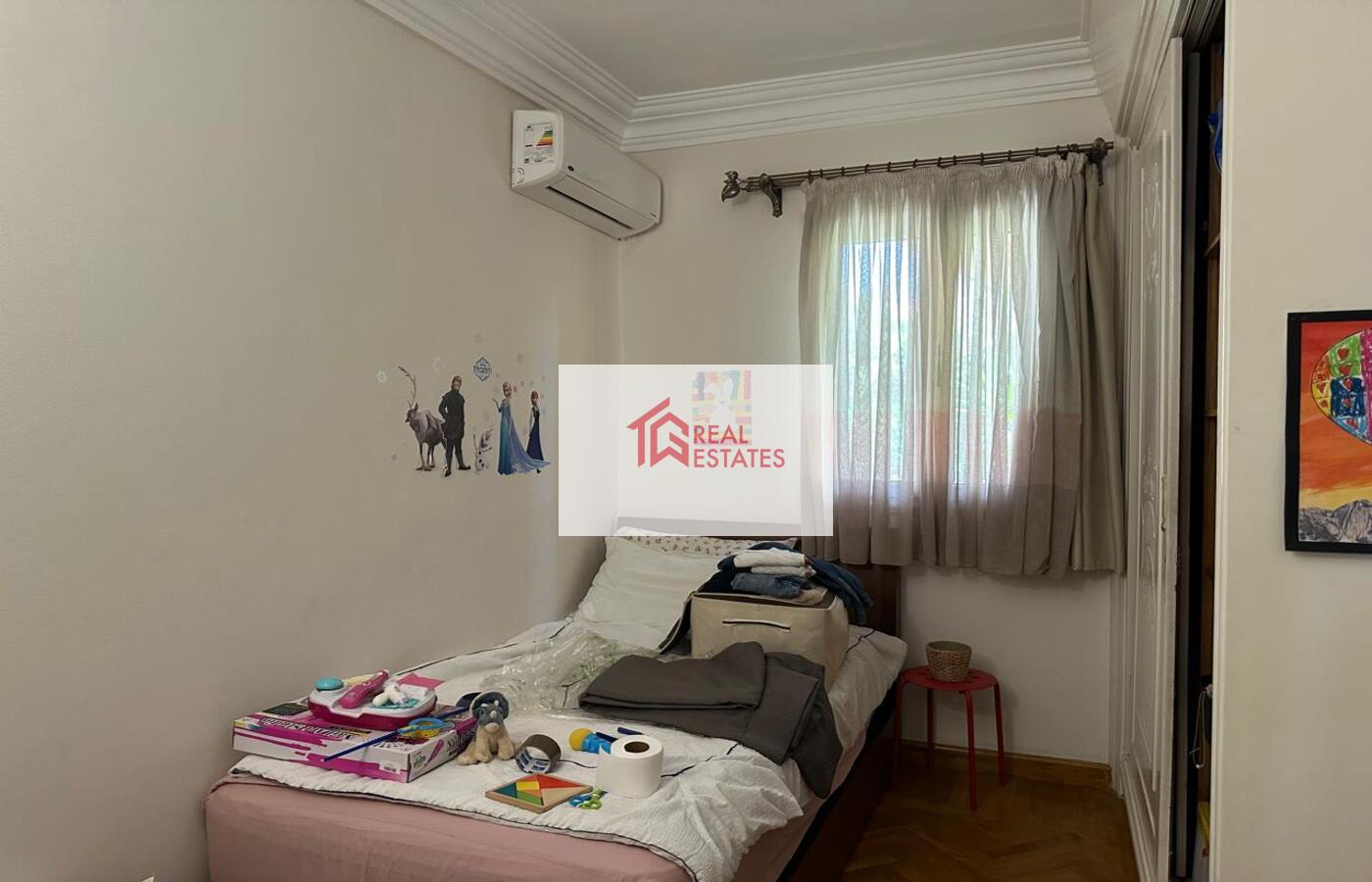 Katameya Heights Villa'da kiralık daire, zemin kat, 4 oda, 3 banyo, 1 ebeveyn, özel havuz