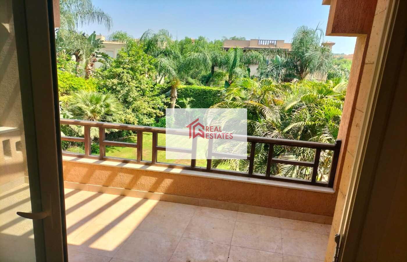 Villa duplex Ground first Floor furnished at Katameya Heights Golf tennise Resote For Rent New Cairo Egypt