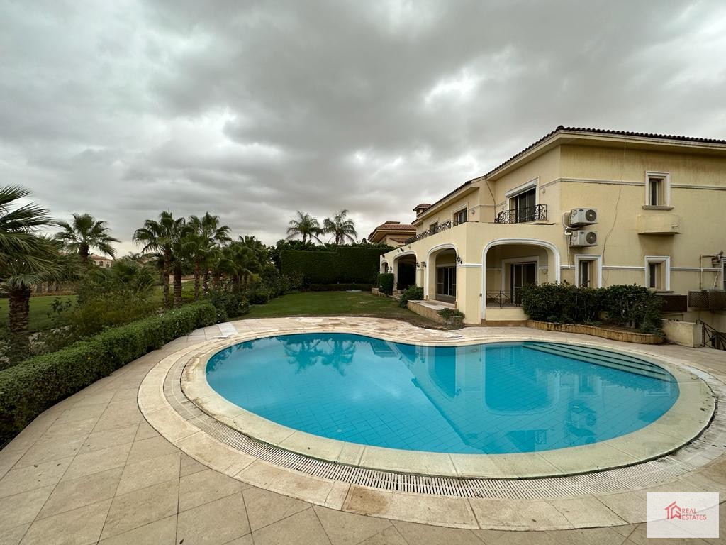 Standalone Villa Golf View katameya Heights 6 bedrooms Private swimming Pool