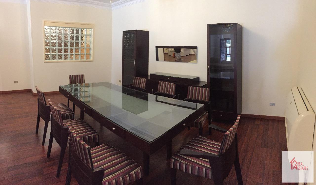 Ground Floor at Katameya Heights golf tennise resort For Rent new cairo egypt